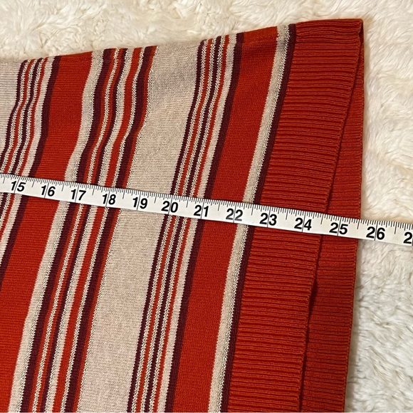 Liz Claiborne Fall Colorblock Striped Knit Top - Picture 9 of 9